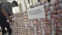 Kejagung Pamerkan Uang Sitaan Rp 479 Miliar dari Kasus Korupsi Duta Palma